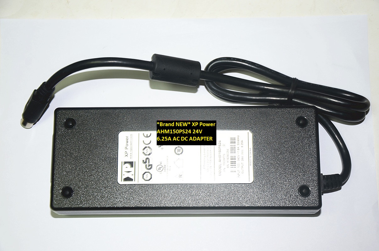 *Brand NEW* XP Power 24V 6.25A AHM150PS24 AC DC ADAPTER